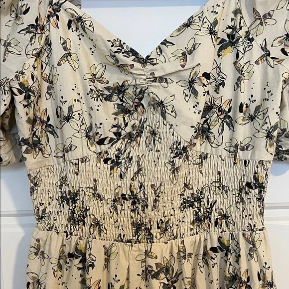 Bohme Cream Floral Maxi Dress - Picture 4 of 6